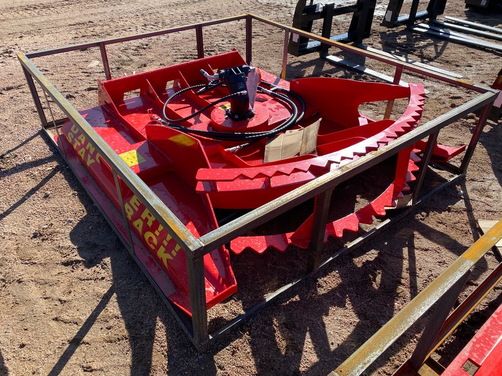 Topcat 72" Heavy Duty Hydraulic Brush Mower Attachment