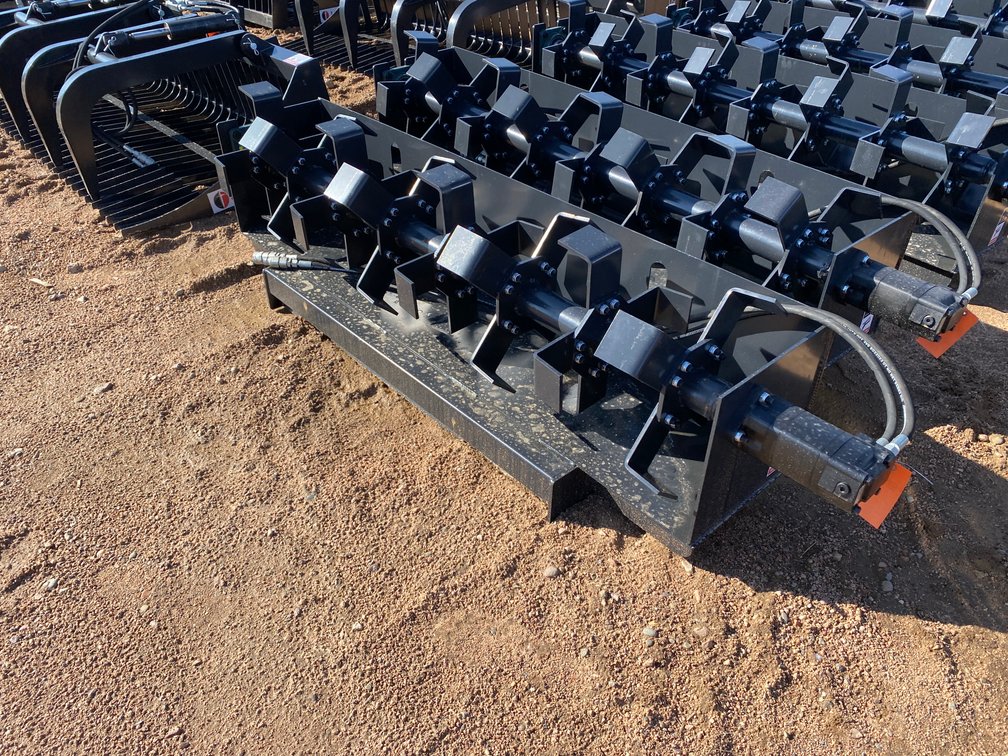 72" JCT Hydraulic Tiller Attachment