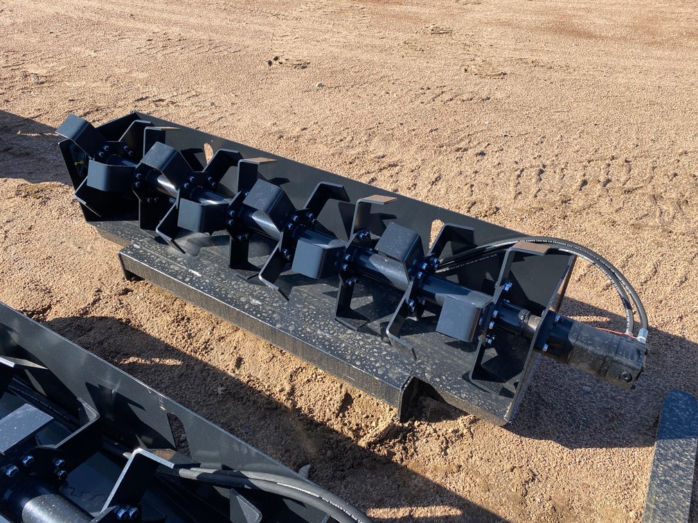 72" JCT Hydraulic Tiller Attachment