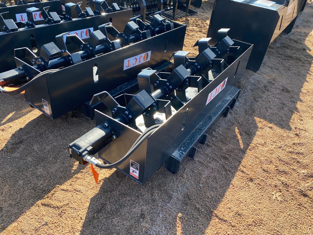 72" JCT Hydraulic Tiller Attachment