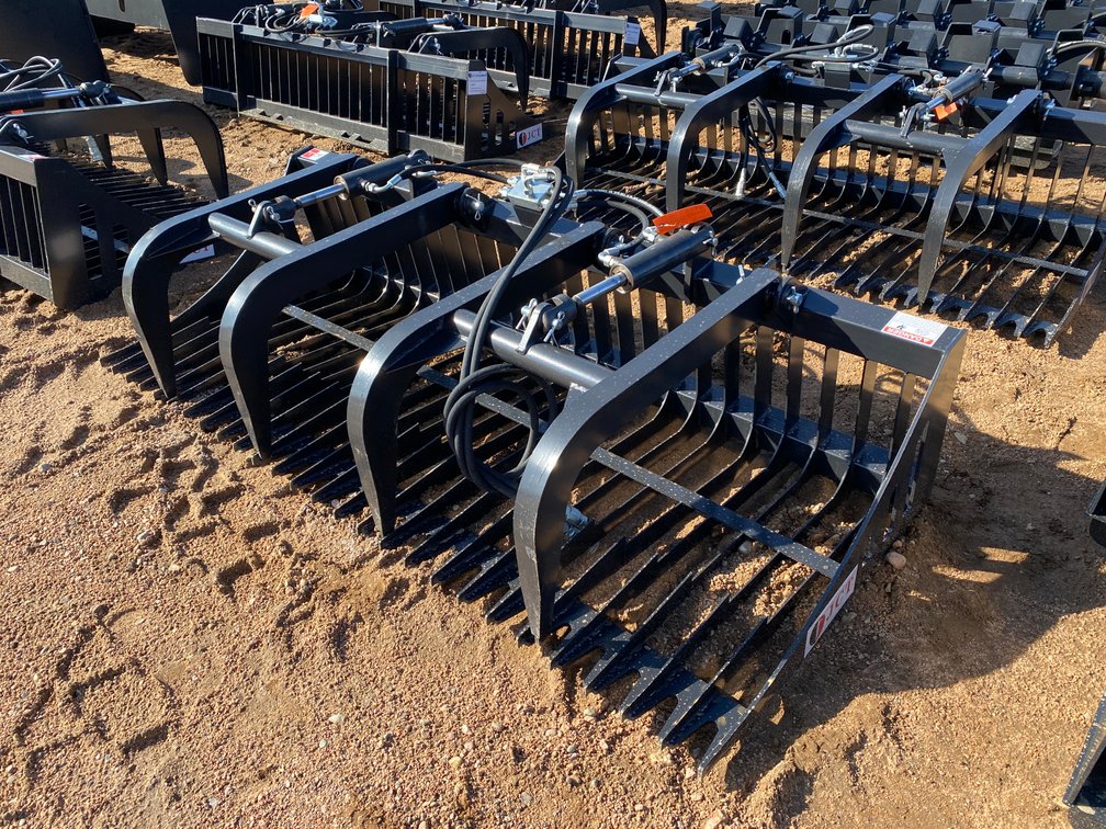 New JCT 84" Skeleton Rock Grapple Bucket