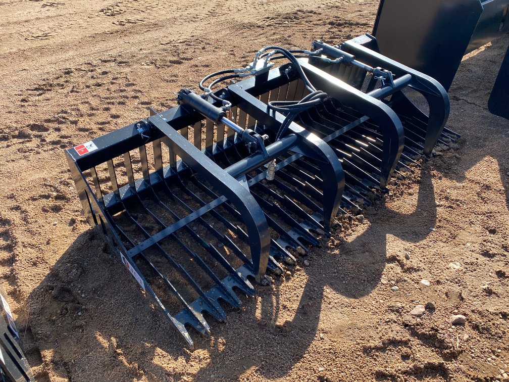 New JCT 84" Skeleton Rock Grapple Bucket