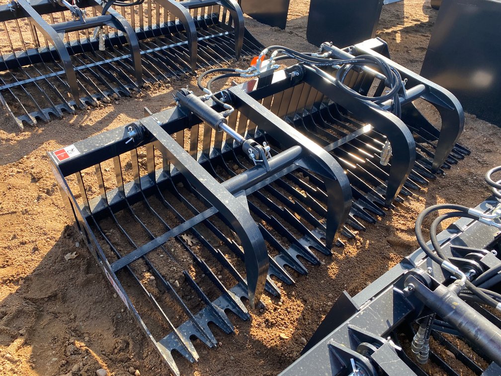 New JCT 84" Skeleton Rock Grapple Bucket