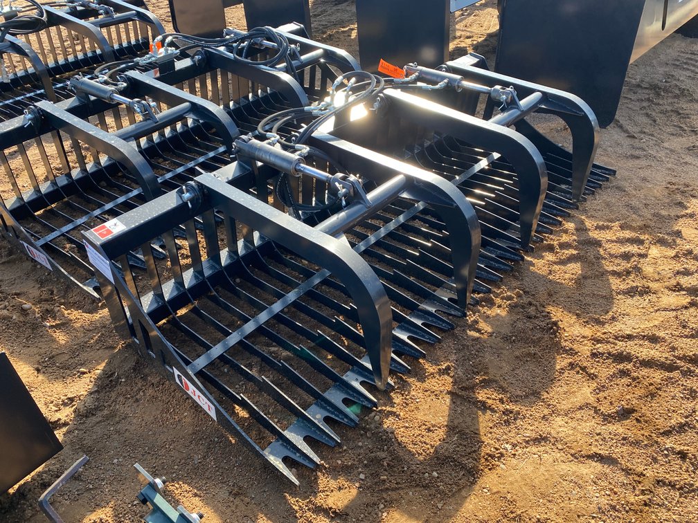 New JCT 84" Skeleton Rock Grapple Bucket