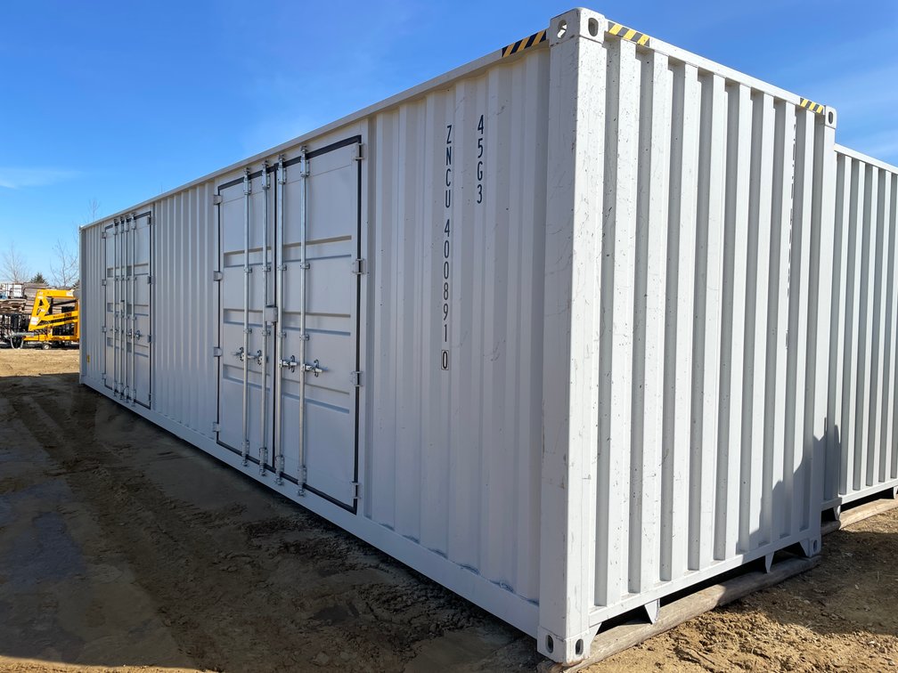 40' High Cube Multi-Door Shipping Container