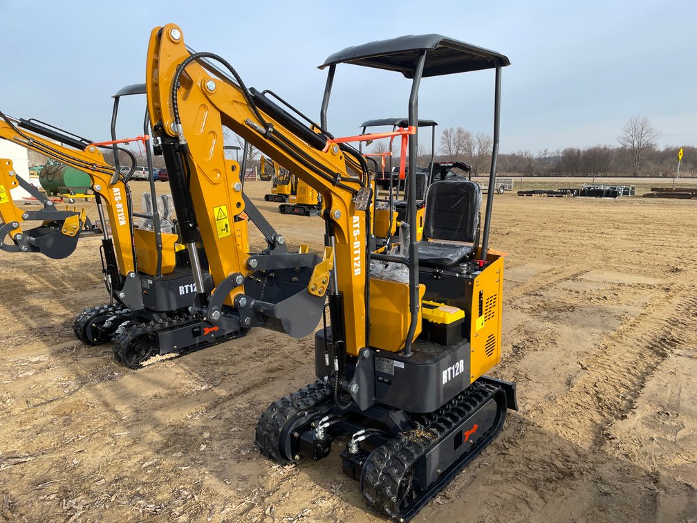 New ATS RT12R Mini Excavator