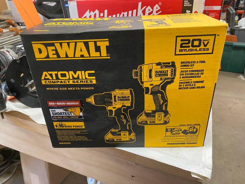 DeWalt 20v 2-Tool Combo Kit