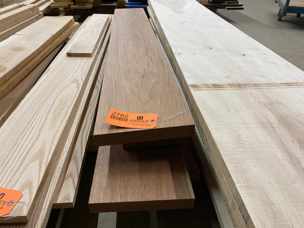 Stack of Select Jatoba (Brazilian Cherry) Boards
