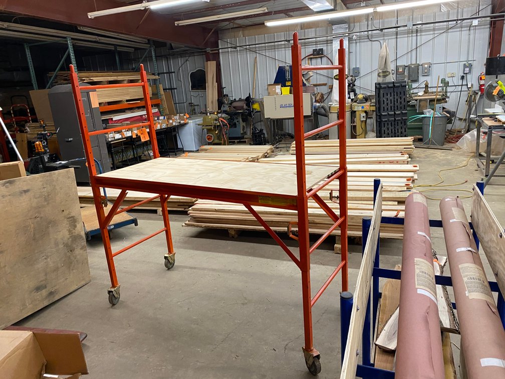 Sonny Scaffold Rolling Adjustable Height Scaffolding