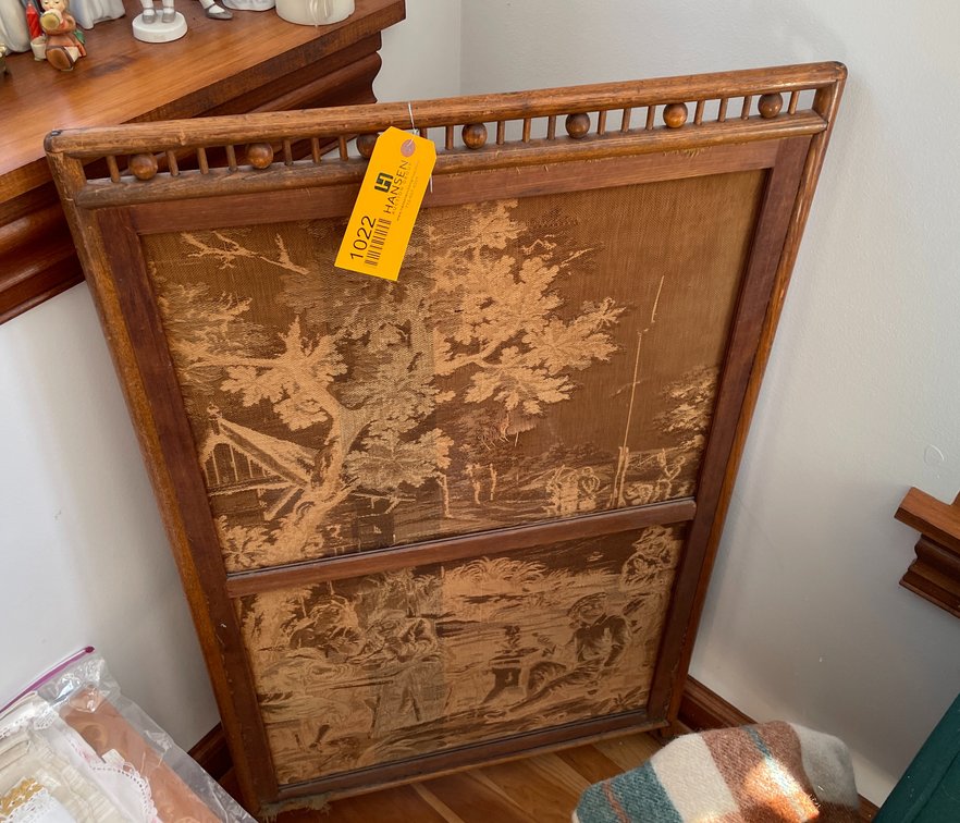 Double Sided Vintage Framed Tapestry