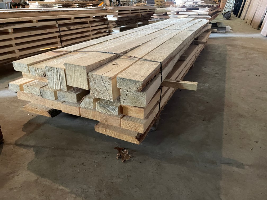 Stack of Pine Lumber