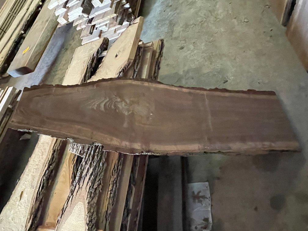 Live Edge Black Walnut Slab