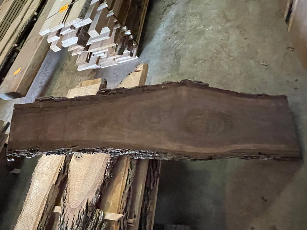 Live Edge Black Walnut Slab