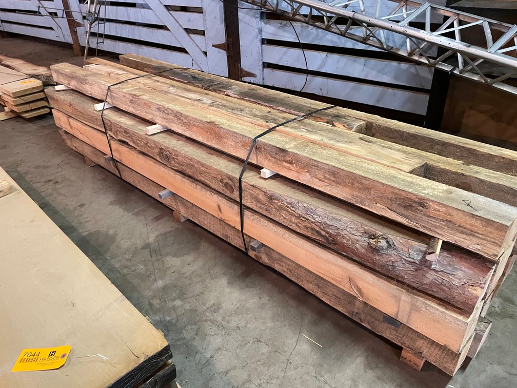 Stack of Pine 4" x 4" Posts
