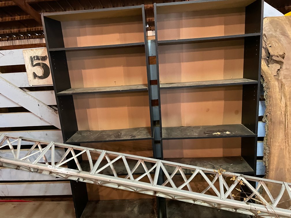 (2) Wooden Bookshelves