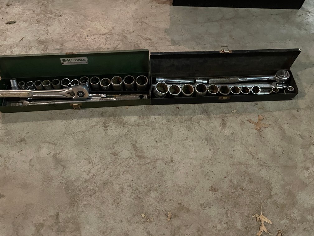 Assorted Sockets and Socket Wrenches
