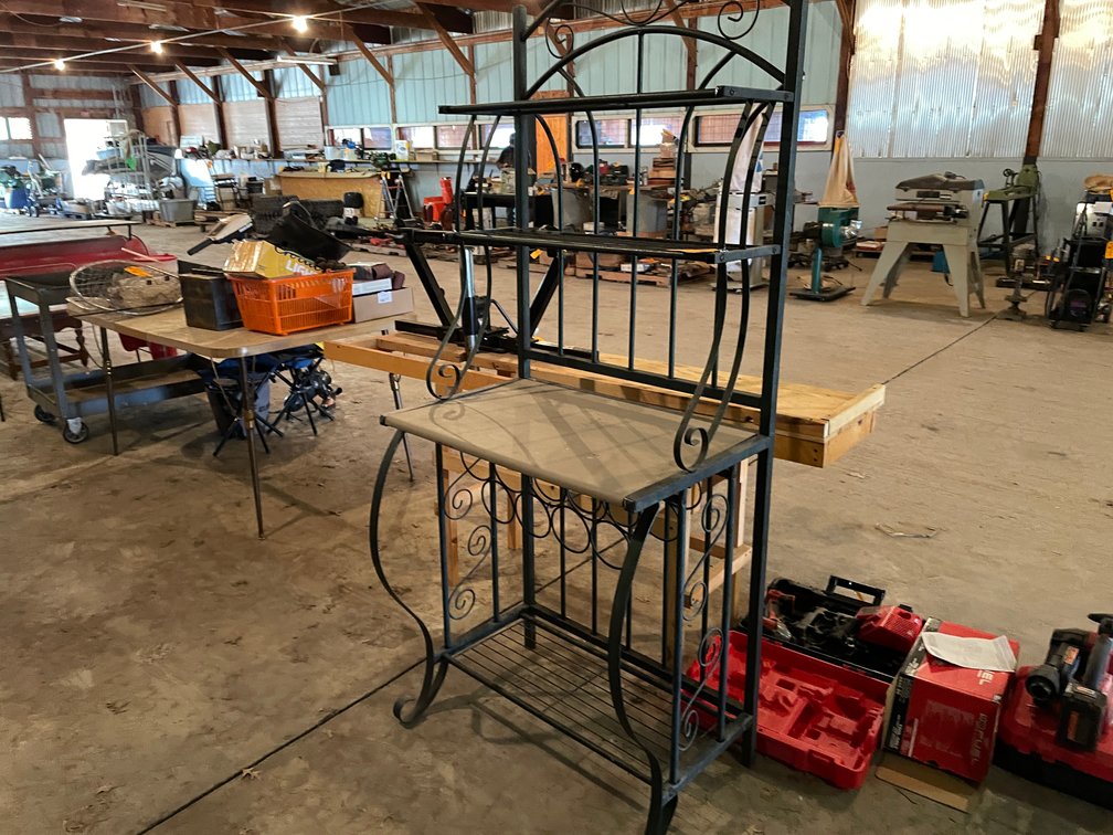 Metal Baker's Rack