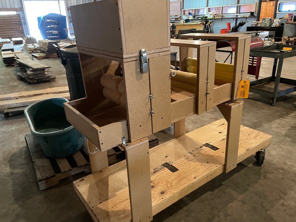 Shop Made Board Painting Machine