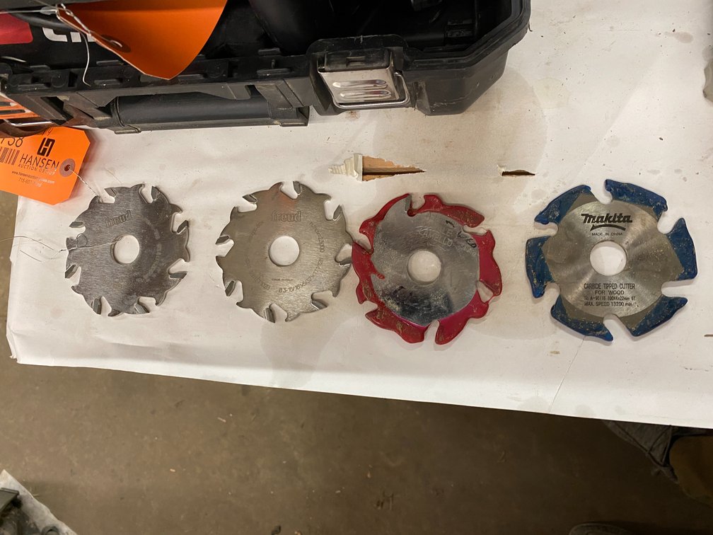 Plate Jointer Blades