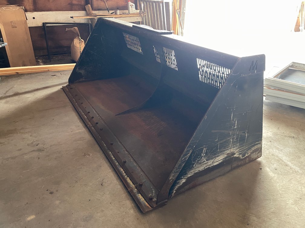 Notch MFG. HB108 Skid Steer Mount Snow Bucket