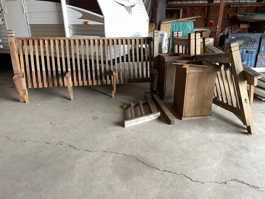 Cedar Deck Framework