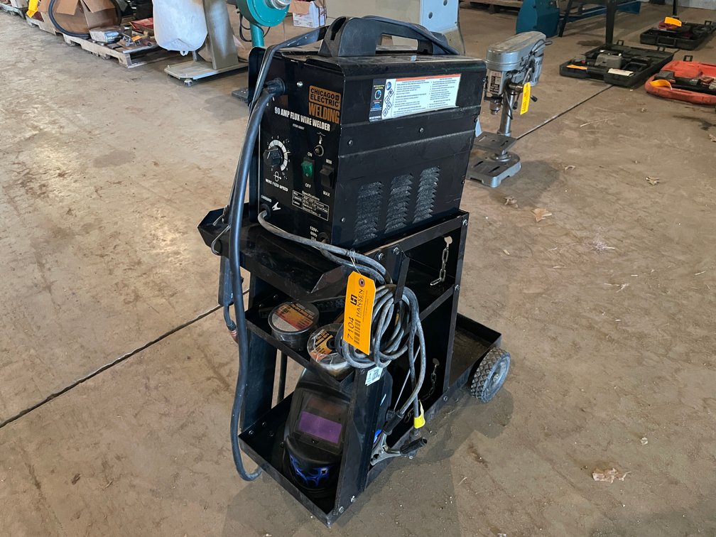 Chicago Electric Welding Amp Flux Wire Welder