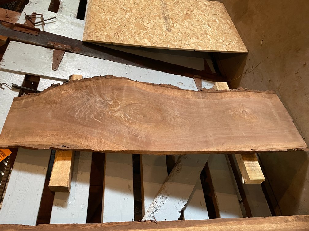 Live Edge Black Walnut Slab