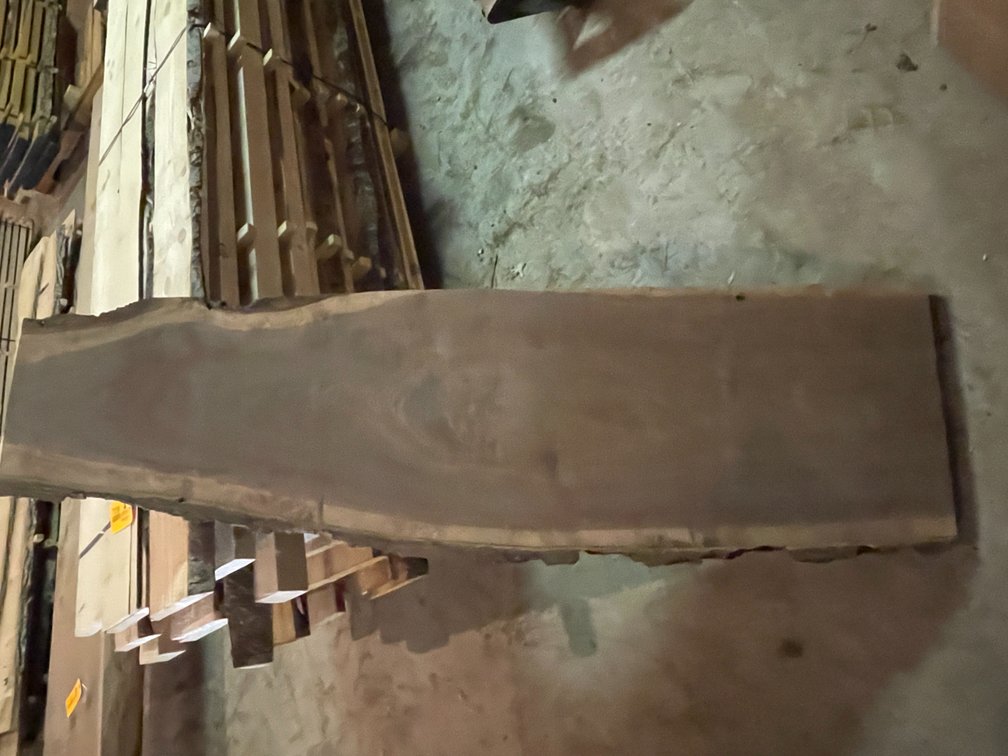 Live Edge Black Walnut Slab