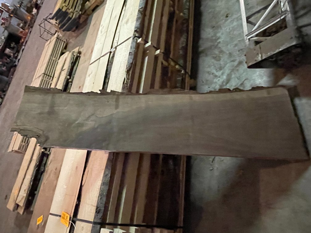 Live Edge Black Walnut Slab