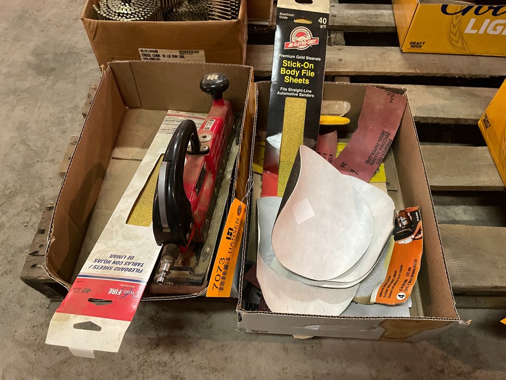Ingersoll-Rand Pneumatic Straight Line Sander