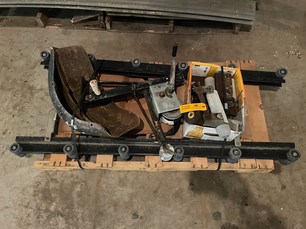 Pallet of Boat Lift Parts