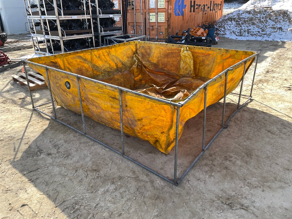 Portable Folding Frame Fire Dept. Water Tank