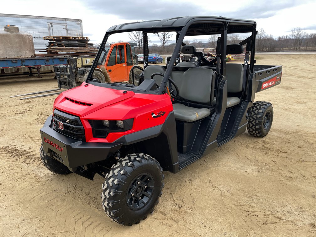 2020 Polaris Gravely ATLAS JSV Job Site Crew Cab UTV (Sells with Bill of Sale Only)