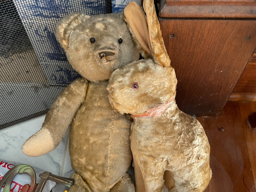 (2) Vintage Stuffed Animals