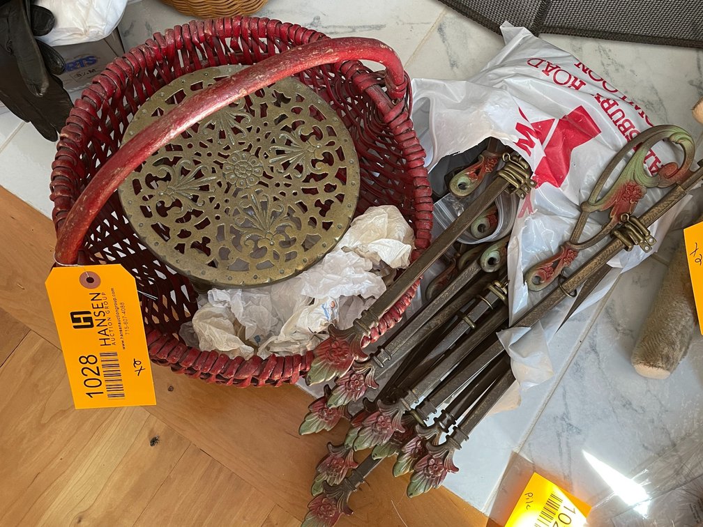 Antique Cast Iron Swing Arm Curtain Rods