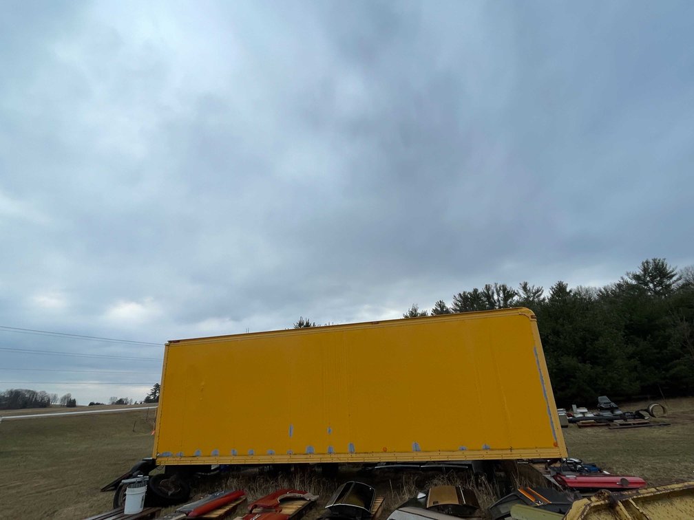 Yellow Truck Storage Box