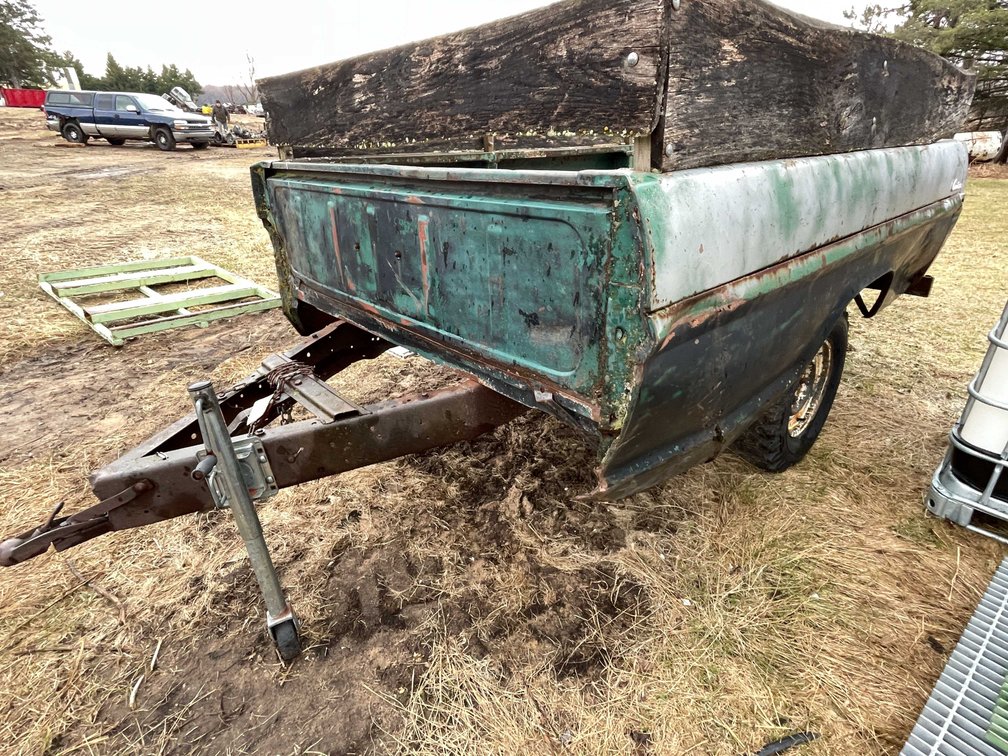 Homemade Truck Bed Trailer