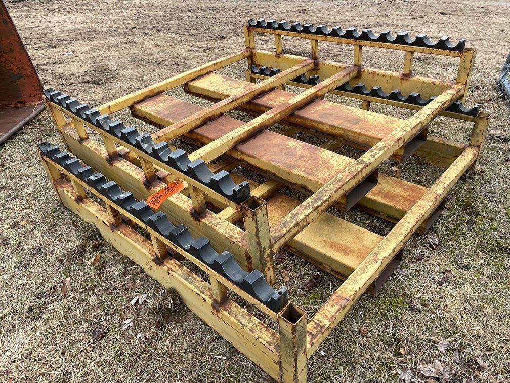 (2) Heavy Duty Industrial Storage Racks