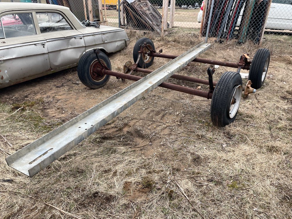 (3) Trailer House Axles, with (6) Tires