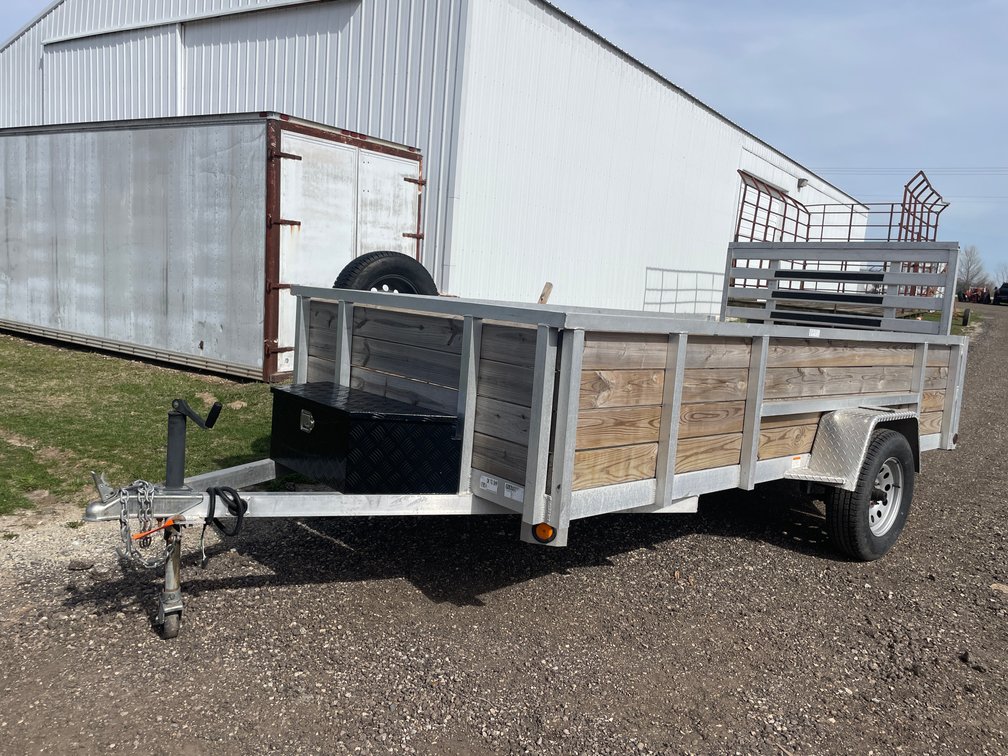 Single Axle Aluminum Trailer