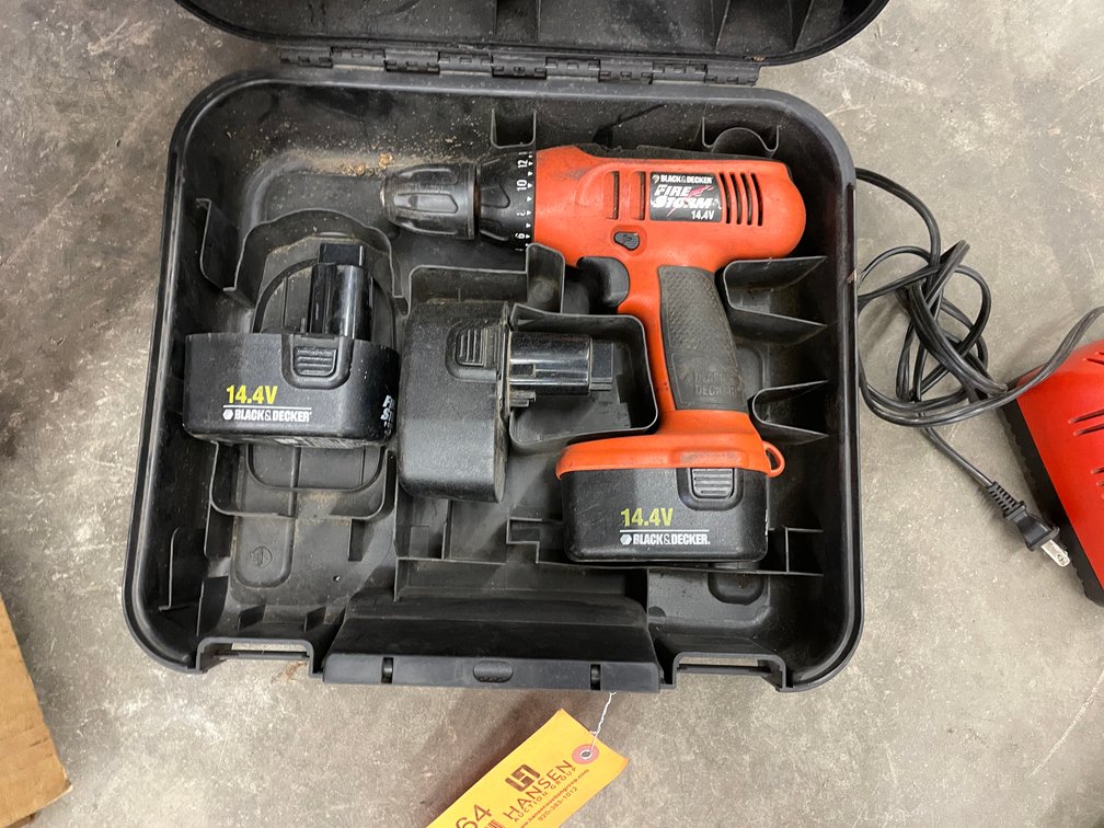 Black and Decker Firestorm Drill