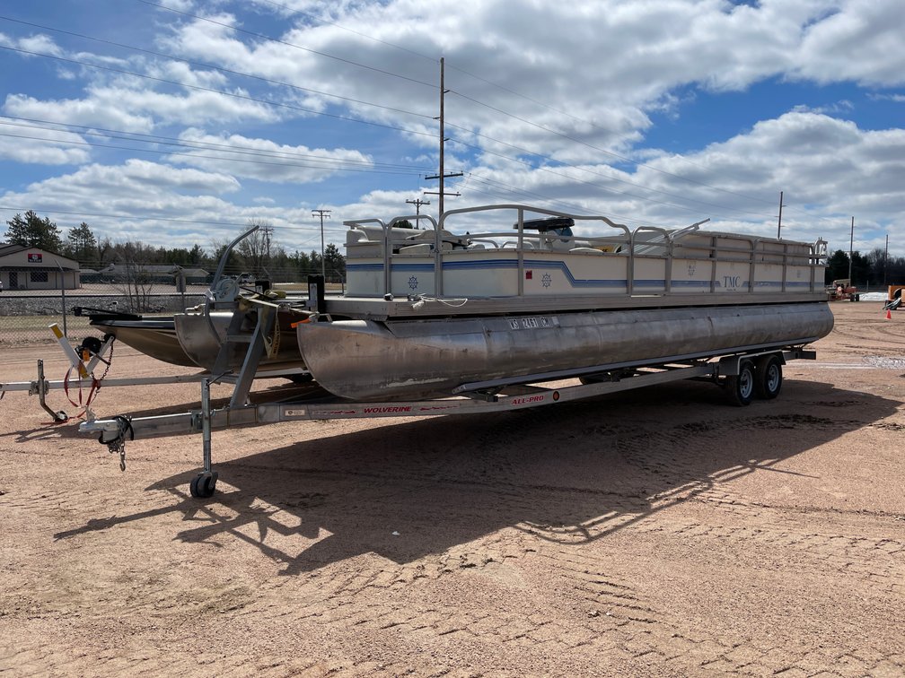 1990 TMC 30' Pontoon Boat (No Title)