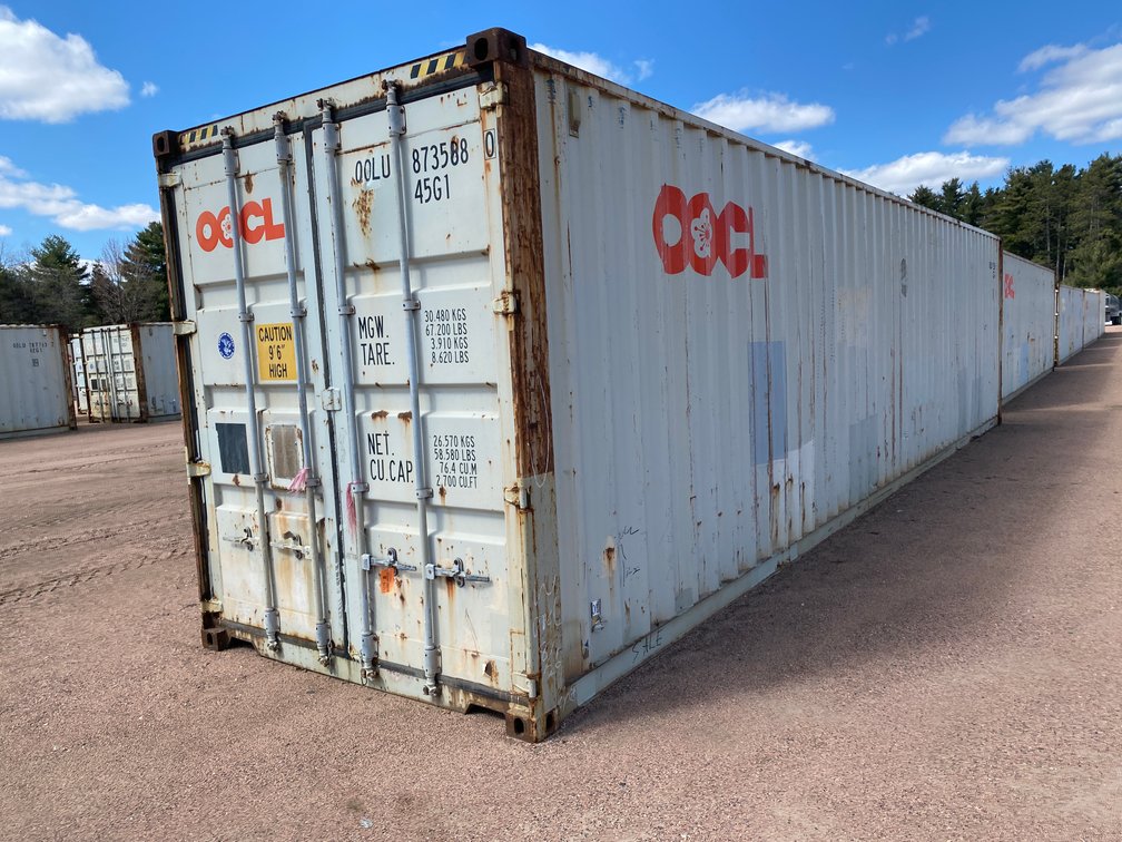 40' High-Cube Shipping Container