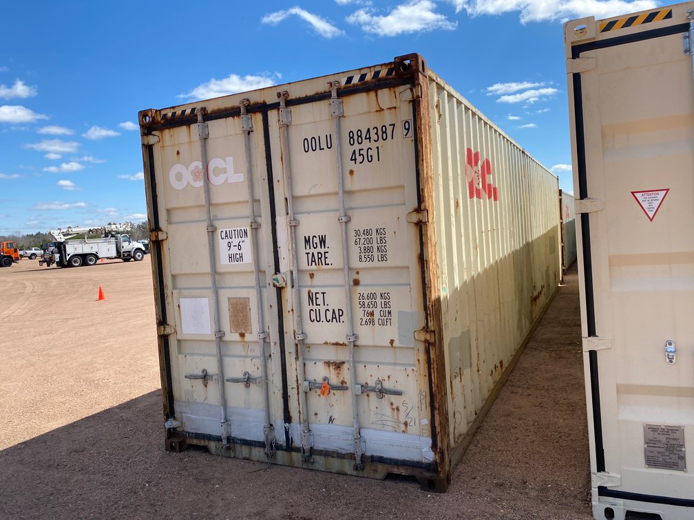 40' High-Cube Shipping Container