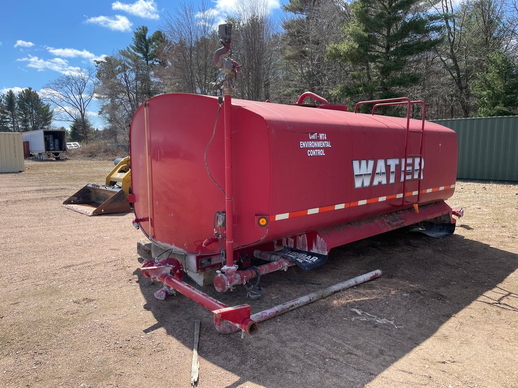 2009 Dust Control 4,500 Gallon Steel Water Tank