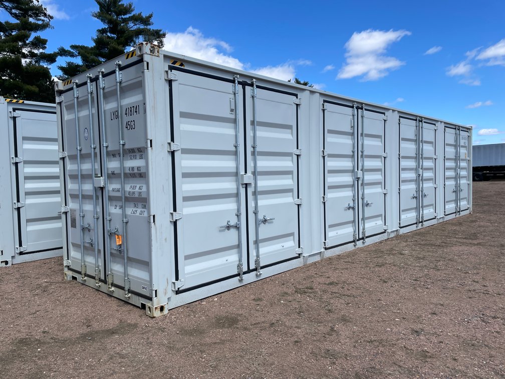 40' Hi-Cube Multi-Door Storage Container
