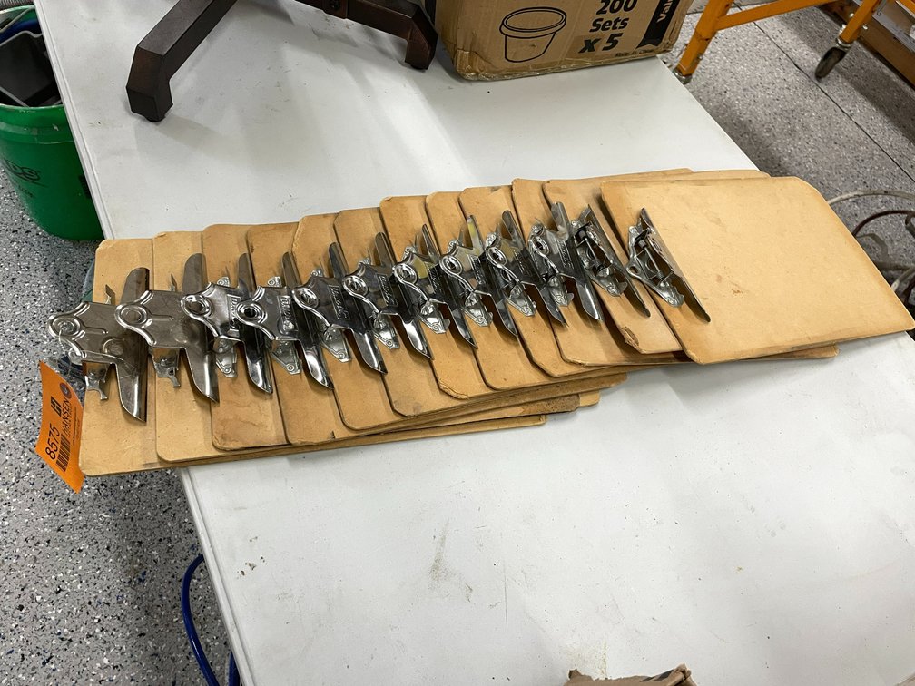 (12) Sparco Clip Boards