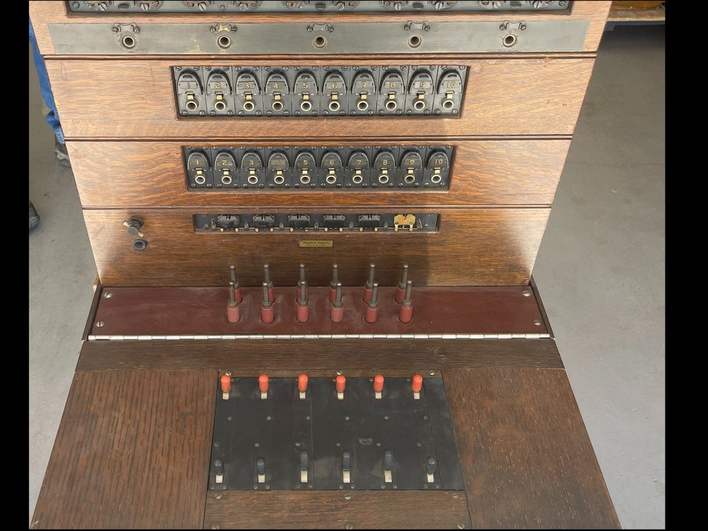 1800s Magneto Switchboard (Offsite in Las Cruces)