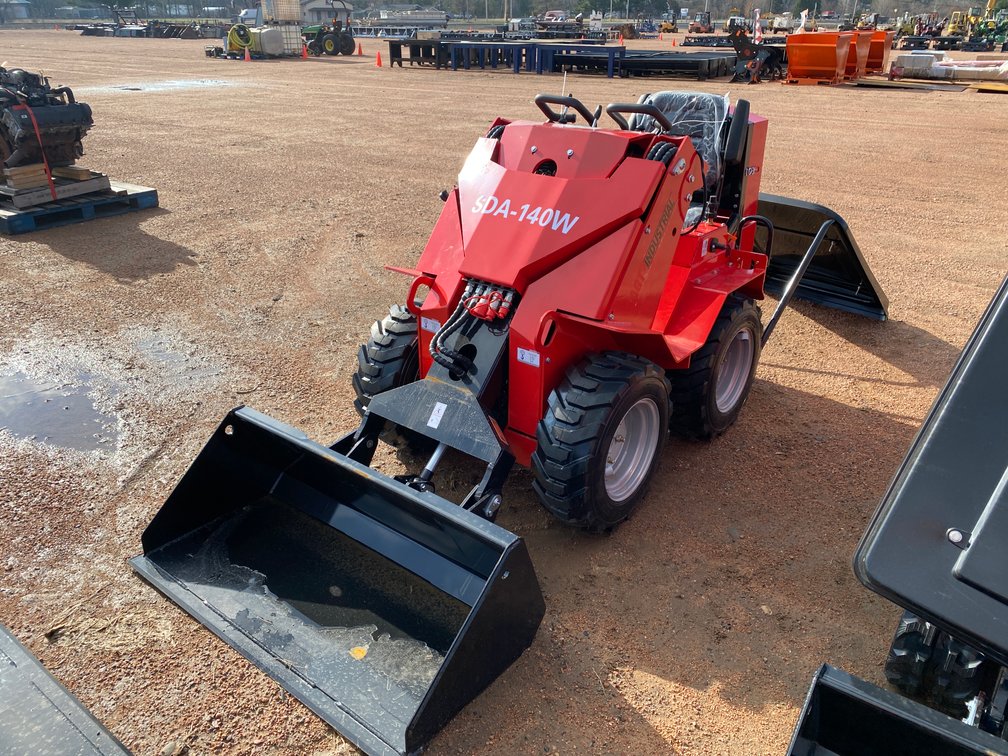AGT SDA-140W Wheeled Ride On Mini Skid Steer