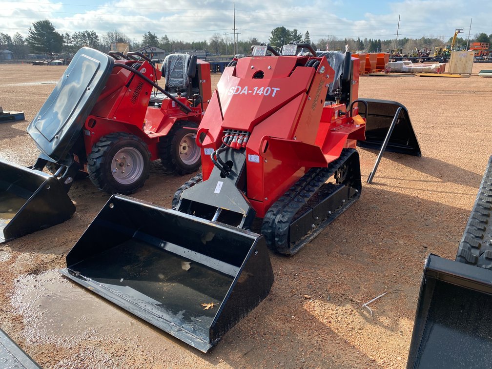 AGT SDA-140T Tracked Ride On Mini Skid Steer